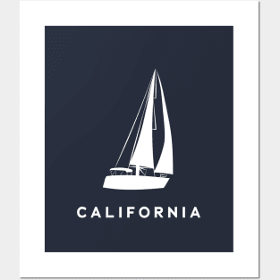 Sailing boat California Posters and Art